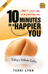 "10 Minutes to a Happier You: Start Your Day in a Positive Way Kindle Edition"…reaches the top of Amazon Best Seller Lists