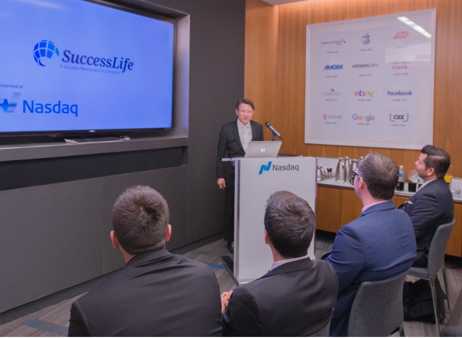 Richard Tan the CEO of SuccessLife Speaks at Inaugural ...