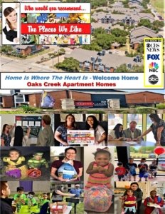 Oates Creek Apartments Was Recently Recognized As One Of The Best Places To Live By “The Places We Like In Mesquite Texas”