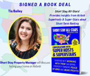Airbnb Superhost Tia Bailey Signs Book Deal with Smart Hustle Agency & Publishing
