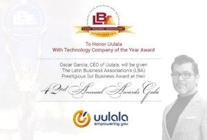 Latin Business Association To Honor Uulala With Technology Company Of The Year Award