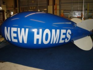 High Performance, Cost Effective Advertising Balloons Now Available for Home Builders