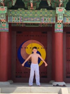 Levi Counts Competes in World Championship Taekwondo Tournament