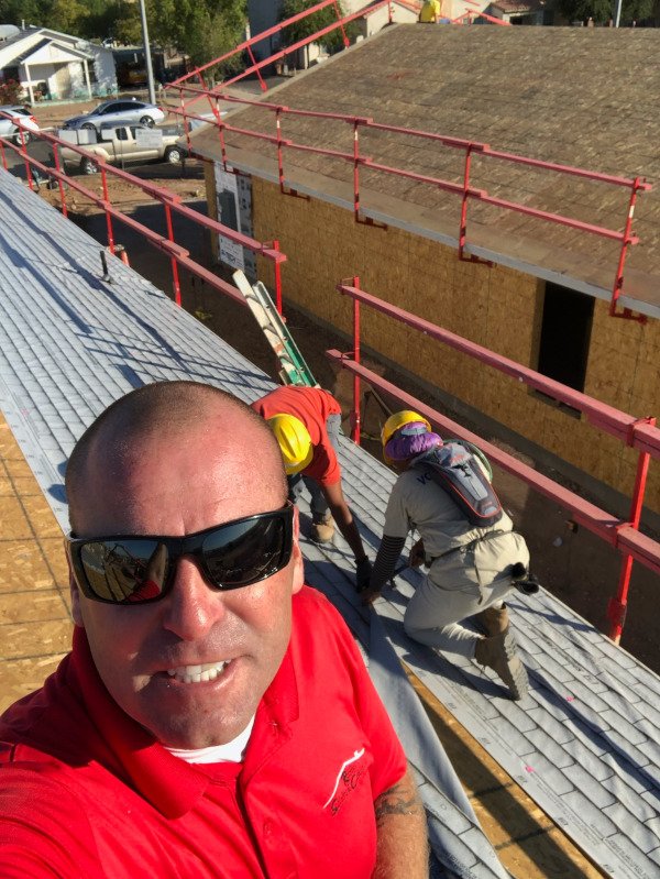 Jason Kill Of Roofing Solutions And Concepts Donates Roof To Habitat For Humanity House In