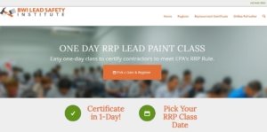 New Training Site Helps Contractors Become Lead Paint Certified