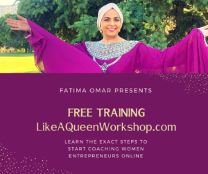 In Response To Women Looking For A Family-First Business, Fatima Omar, Releases NEW 5-Day Challenge To Help Women Become Online Coaches In Response To Women Looking For A Family-First Business, Fatima Omar, Releases NEW 5-Day Challenge To Help Women Become Online Coaches